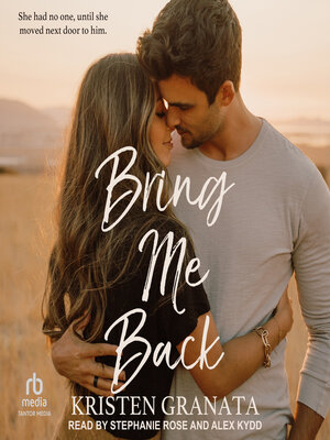 Bring Me Back - Audiobook